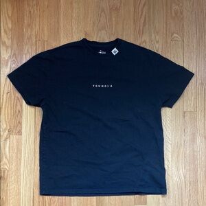 YoungLA Men's Classic Black Tee